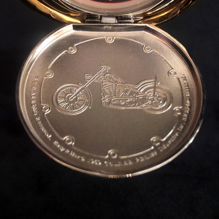 EASY RIDER HARLEY DAVIDSON FRANKLIN MINT Billy Bike Pocket Watch