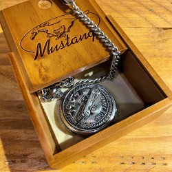 FORD MUSTANG - COLLECTOR POCKET WATCH RELIC
