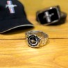 MONTRE FORD MUSTANG - BRACELET METAL CHROME - Double cercle