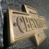 Plaque vintage Chevrolet en laiton | ROUTE66.store