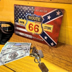 ROUTE 66 STORE - The Mother Store Metal Sign