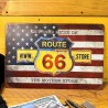ROUTE 66 STORE - The Mother Store Metal Sign