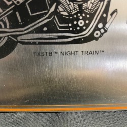 HARLEY DAVIDSON - FXSTB NIGHT TRAIN - Plaque Collector