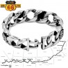 Bracelet en Acier Inoxydable Route 66 - Accessoire Vintage| ROUTE66.Store