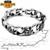 Bracelet en Acier Inoxydable Route 66 - Accessoire Vintage| ROUTE66.Store