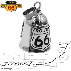 CLOCHE BIKER - ROUTE 66