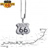 Pendentif ROUTE 66 - Le collier Route 66