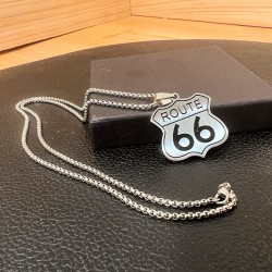 Pendentif ROUTE 66 - Le collier Route 66