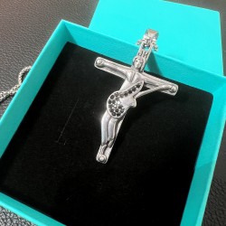 PENDENTIF - JOHNNY HALLYDAY - PENDENTIF CROIX JOHNNY