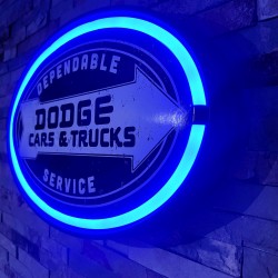 DODGE CARS & TRUCKS - LAMPE LED NEON