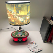 King America Lampe Poker automate