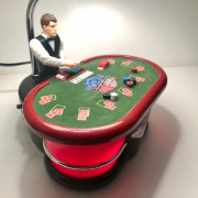 King America Lampe Poker automate