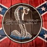 Drapeau USA Vintage - Black Shelby Logo