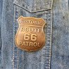 Historic Patrol Route 66 : Insigne effet laiton