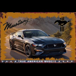 VENTE PRIVEE PLAQUES DECO 02 - FORD MUSTANG 60th ANNIVERSARY