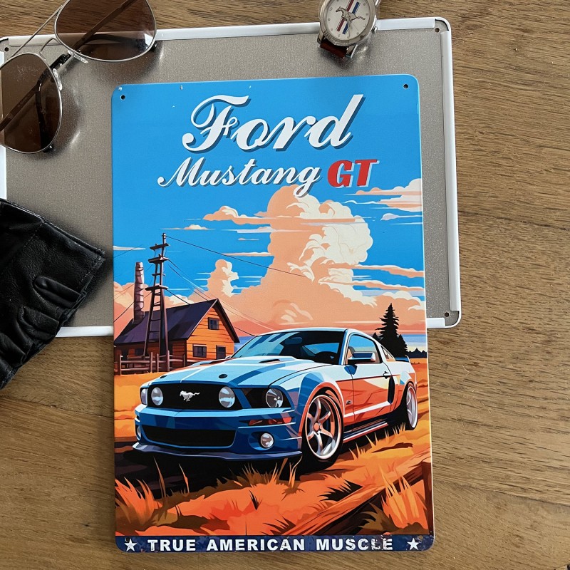Plaques Deco 03 Ford Mustang 60th Anniversary