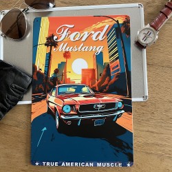 PLAQUES DECO - 03 - FORD MUSTANG 60th ANNIVERSARY