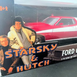 STARSKY & HUTCH - GRAN TORINO ERTL 1:18 Miniature de Collection | www.ROUTE66.store