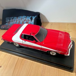 STARSKY & HUTCH - GRAN TORINO ERTL 1:18 Miniature de Collection | www.ROUTE66.store