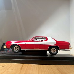 STARSKY & HUTCH - GRAN TORINO ERTL 1:18 Miniature de Collection | www.ROUTE66.store