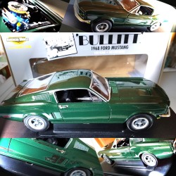 Miniature ERTL BULLITT avec Steve Mc Queen 1:18 - Collector Vintage