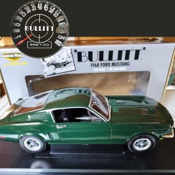 Miniature ERTL BULLITT avec Steve Mc Queen 1:18 - Collector Vintage