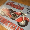 Indian Motorcycle - Vintage original licenced metal signs