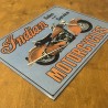 Indian Motorcycle - Vintage original licenced metal signs