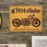 Indian Motorcycle - Vintage original licenced metal signs