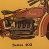 Indian Motorcycle - Vintage original licenced metal signs