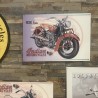 Indian Motorcycle - Vintage original licenced metal signs