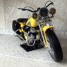 INDIAN motorcycle jaune - Echelle 1/6