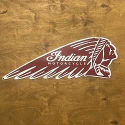 USA INDIAN MOTORCYCLE METAL SIGNS