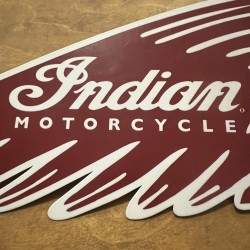 USA INDIAN MOTORCYCLE METAL SIGNS