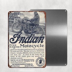 Indian Motorcycle - Metal signs vintage style