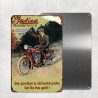 Indian Motorcycle - Metal signs vintage style