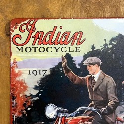 Indian Motorcycle - Metal signs vintage style