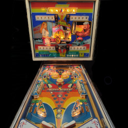 FLIPPER BALLY VINTAGE NIGHT RIDER PINBALL