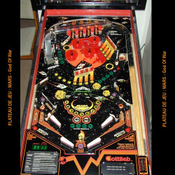 FLIPPER GOTTLIEB VINTAGE MARS GOD OF WAR PINBALL