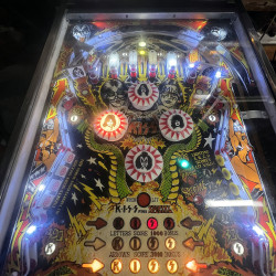 FLIPPER BALLY VINTAGE KISS PINBALL