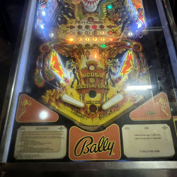 FLIPPER BALLY VINTAGE KISS PINBALL