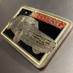 BOUCLE DE CEINTURE VINTAGE FORD MUSTANG BELT BUCKLES