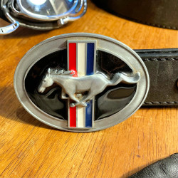 BOUCLE DE CEINTURE VINTAGE FORD MUSTANG BELT BUCKLES