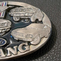 BOUCLE DE CEINTURE VINTAGE FORD MUSTANG BELT BUCKLES