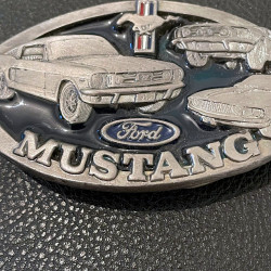 BOUCLE DE CEINTURE VINTAGE FORD MUSTANG BELT BUCKLES