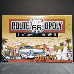 JEU SOCIETE MONOPOLY : Versions vintage ROUTE 66 & HARLEY DAVIDSON