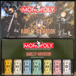 JEU SOCIETE MONOPOLY : Versions vintage ROUTE 66 & HARLEY DAVIDSON