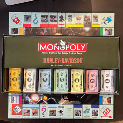 JEU SOCIETE MONOPOLY : Versions vintage ROUTE 66 & HARLEY DAVIDSON