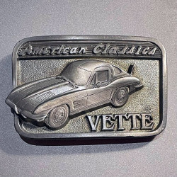 BOUCLE CEINTURE CHEVROLET & CORVETTE VINTAGE COLLECTOR