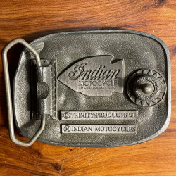 Boucles ceinture Vintage Collector Indian Motorcycle